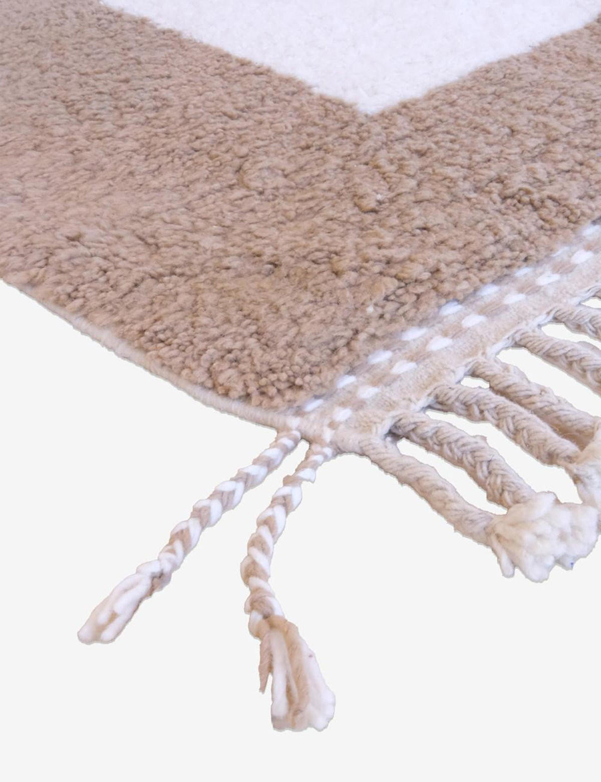 BERBERTEPPICH mit Grafikmuster 164x 252 cm - Beige, Naturmaterialien (164/252cm) - AFK Living