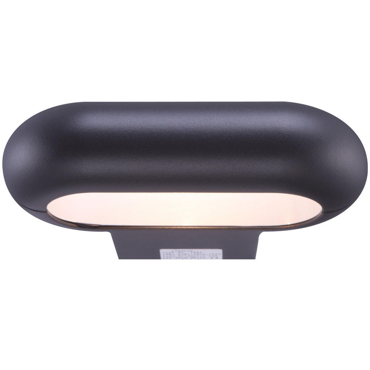 LED AUSSEN-WANDLEUCHTE RINAH Grau Aluminium - Grau, Glas (22/5.6/15.7cm) - Globo Lighting