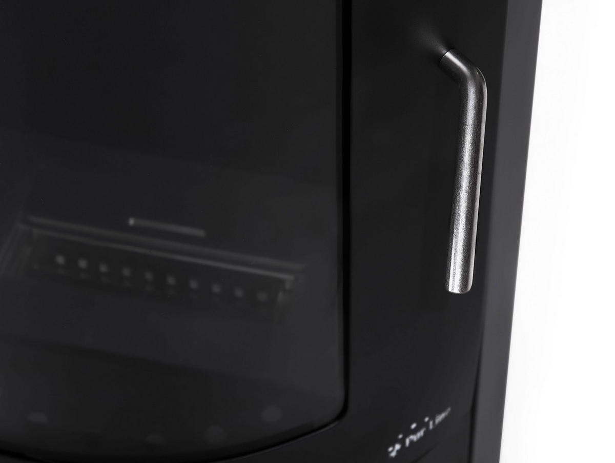 BIOETHANOL-OFEN Schwarz inklusive 2 L-Tank und 3 kW Leistung - Schwarz, Metall (46/112/46cm) - Purline