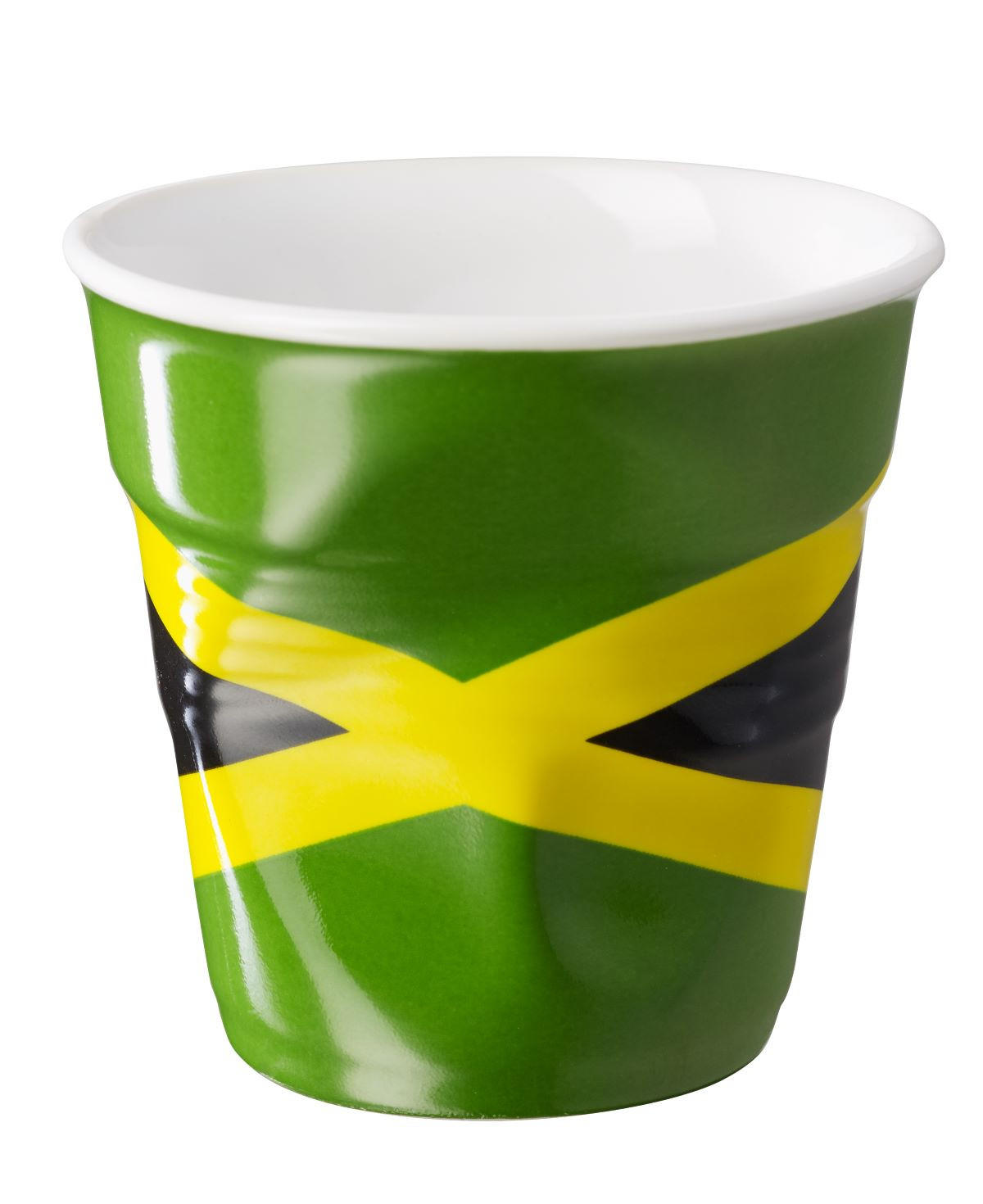 KNICKBECHER Espresso 0,08 Flagge Jamaica - Multicolor, Keramik (0.08L) - Revol Porcelaine France