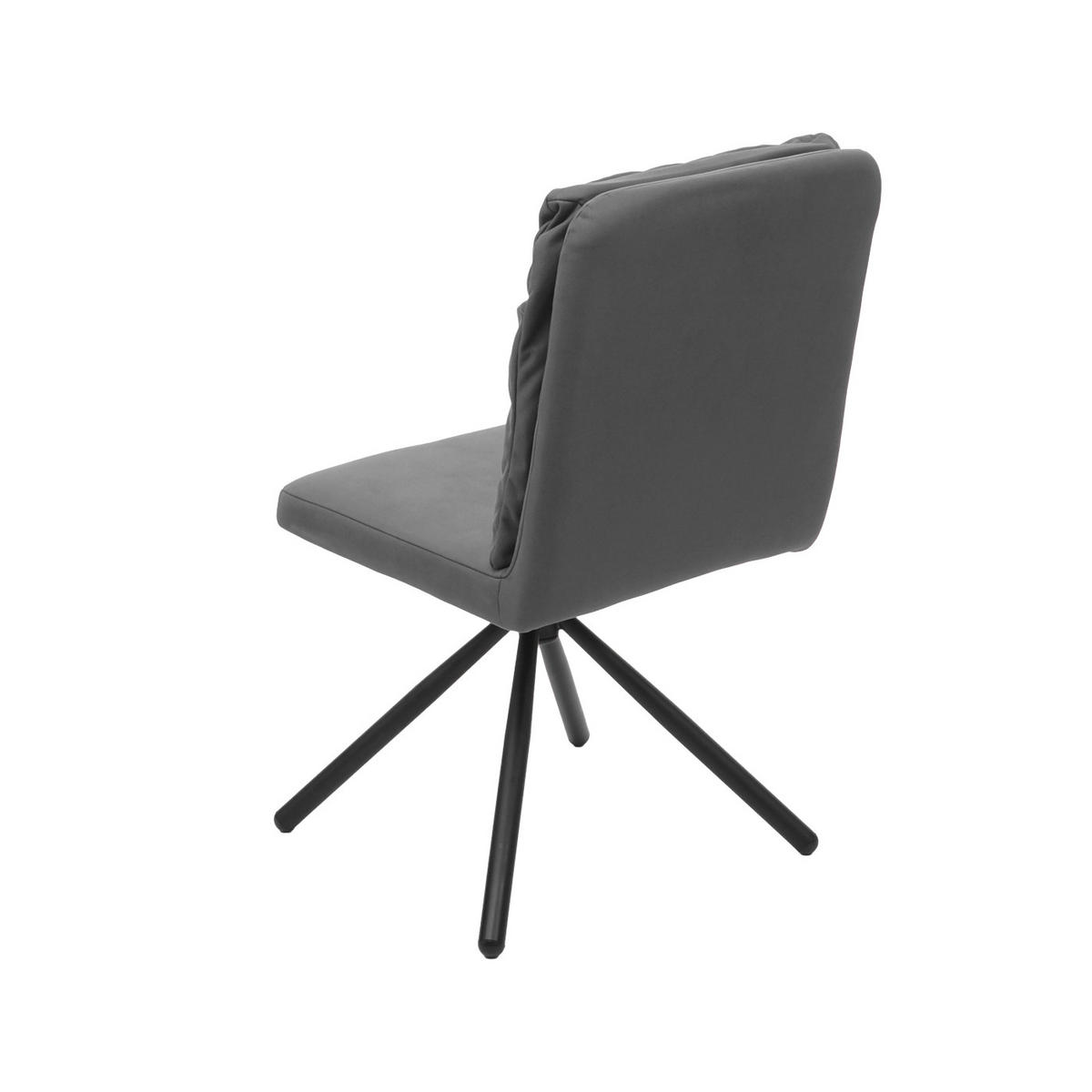 ESSZIMMERSTUHL Grau - Grau, Textil (50/90/65cm) - Jamb