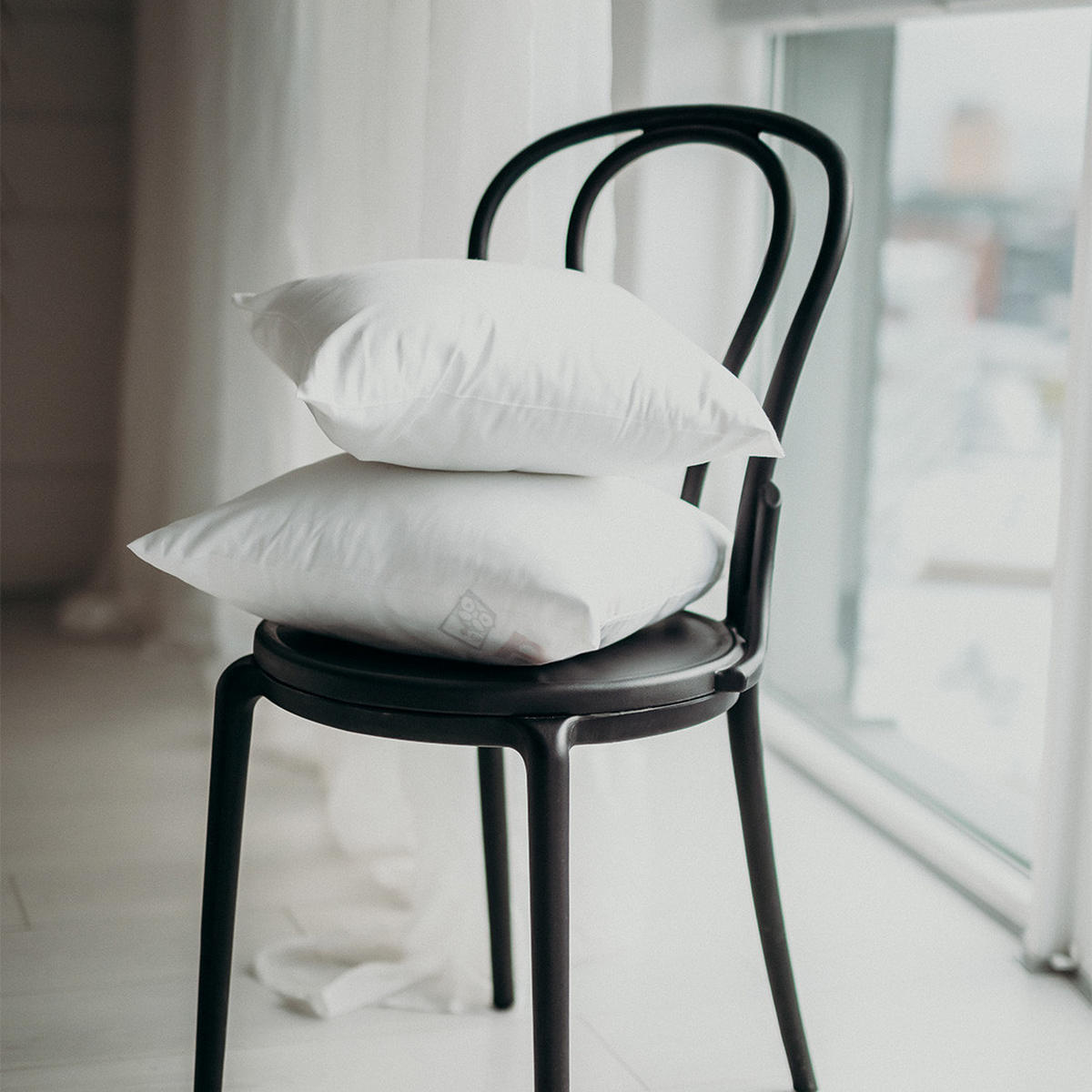 KOPFKISSEN Mikrofibra - Weiß, Textil (70/50cm) - Mr Mattress