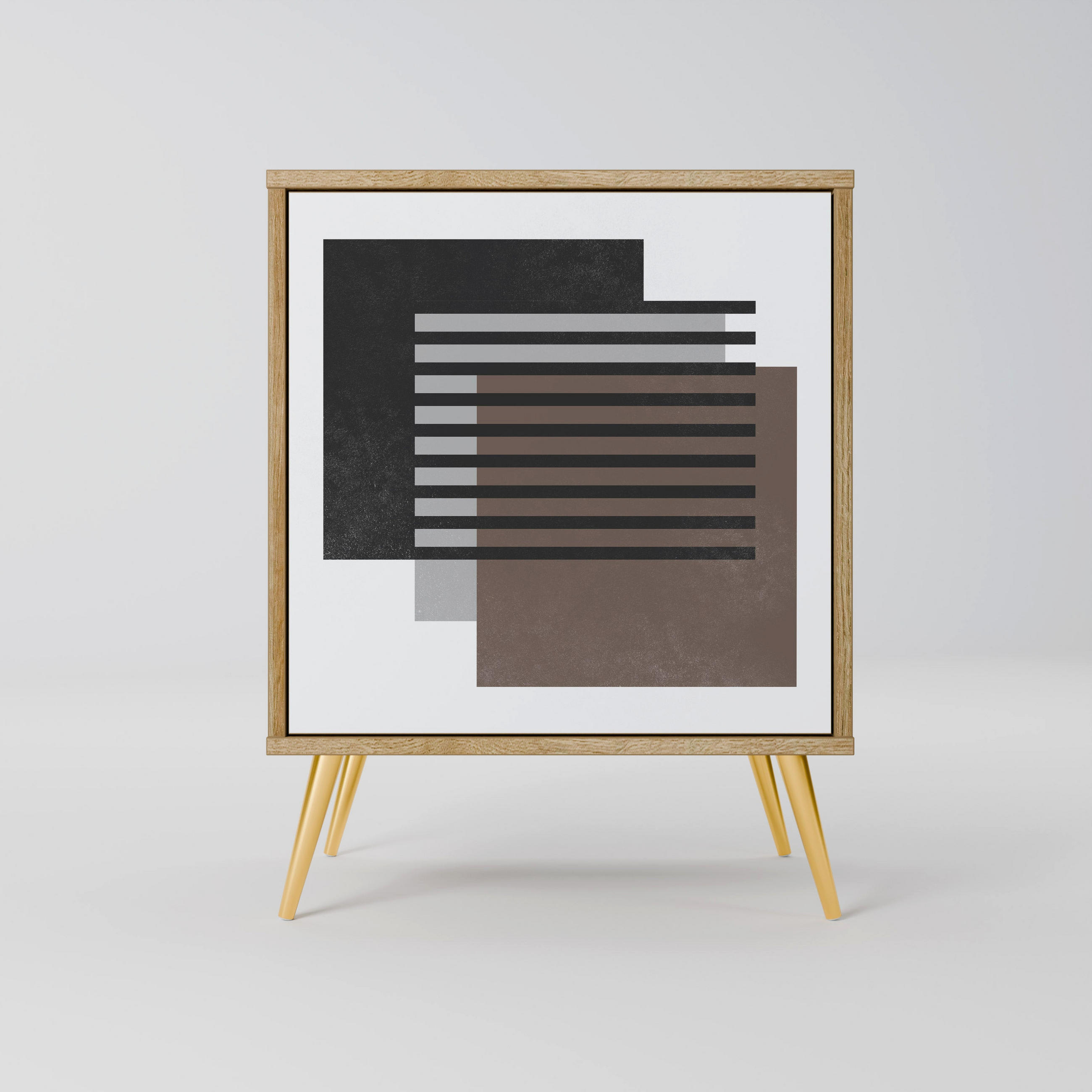 SpaceRebels Sideboard Eiche 57.5x75.5x42 cm