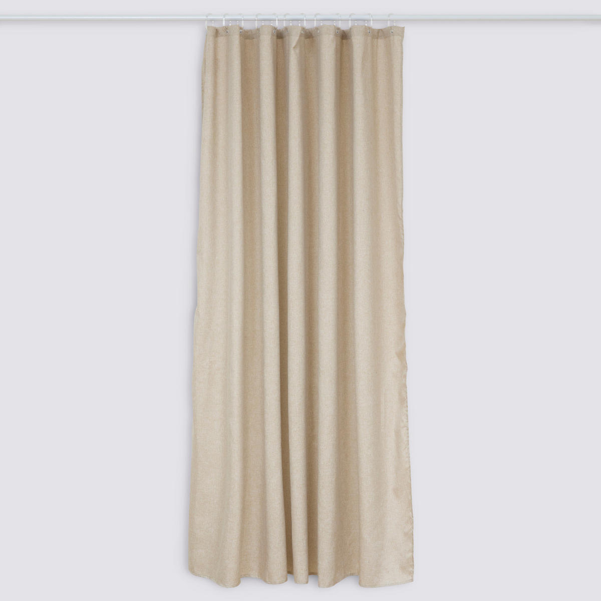 DUSCHVORHANG Easy 180/180/0,1 cm - Beige, Textil (180/180cm) - 5five Simply Smart