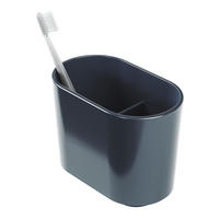 ZAHNPUTZBECHER Step, Denim Blau - Blau, Kunststoff (7.62/10.16/12.7cm) - Umbra