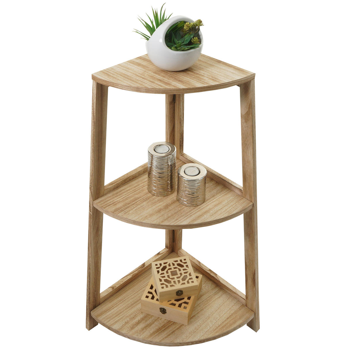 ECKREGAL Braun - Braun, Holz (37/81/34cm) - MCW