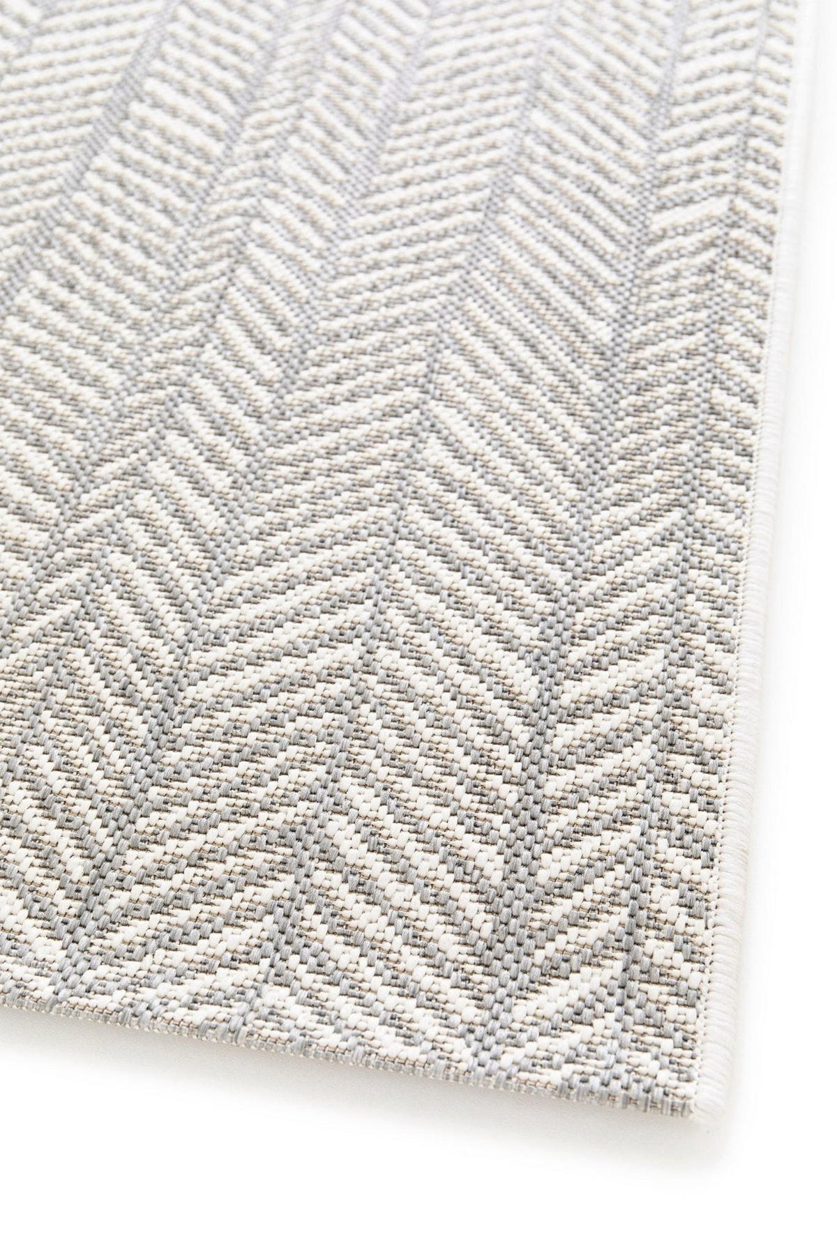 TEPPICH für Innen und Außen grau - Grau, Textil (120/170cm) - AFK Living