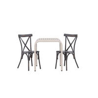 GARTENSET beige - Beige, Holzwerkstoff - ebuy24