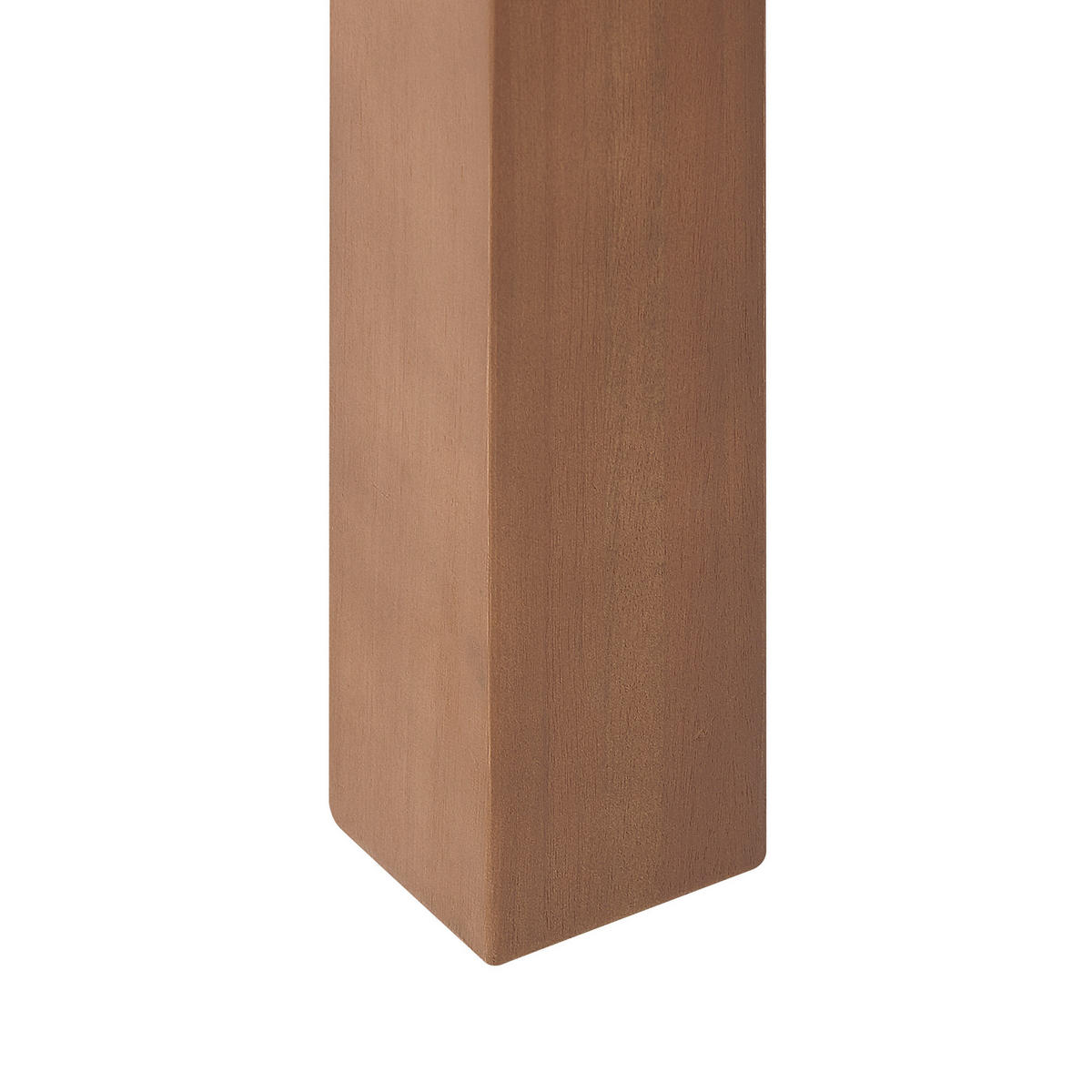 GARTENTISCH Eukalyptusholz hellbraun 190/105 cm Monsano - Hellbraun, Holz (105/190/76cm) - Beliani