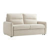 3‑SITZER Schlafsofa - Express-Schlaffunktion - Stoff - Beige - ORELIS - Beige, Textil (195/101/210cm) - Vente-Unique