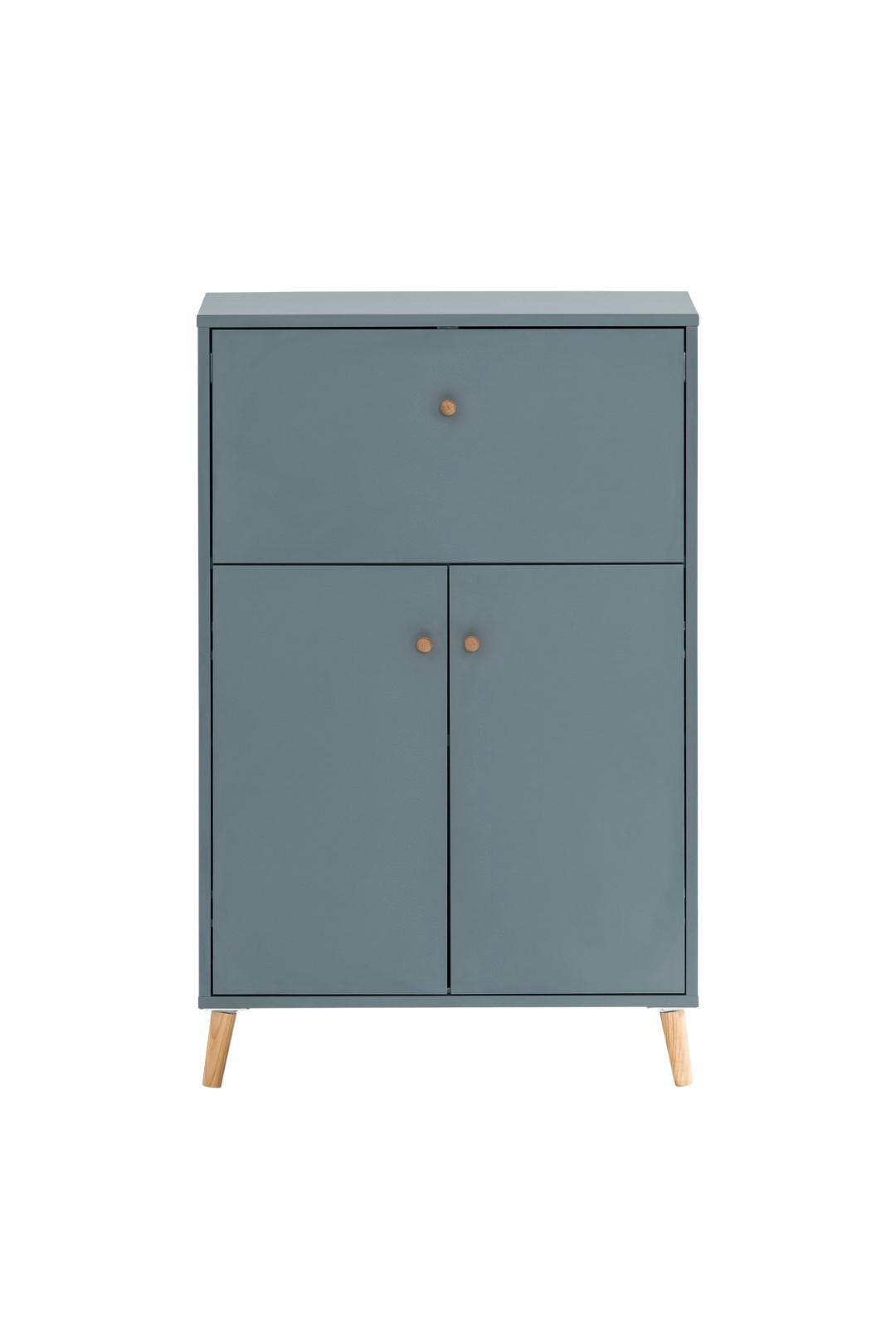 SCHREIBTISCH ausklappbar Jaguar 101,7x65,2x39 cm Blau - Blau, Holz (39/65.2/101.7cm) - PROREGAL