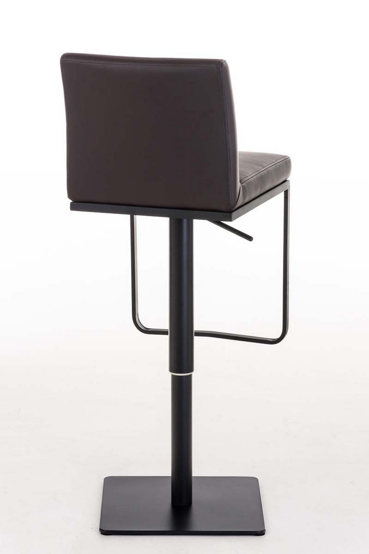 BARHOCKER Panama 86x42x44 cm braun - Braun, Leder (42/86/44cm) - furnicato