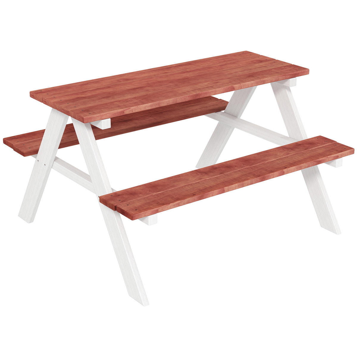 KINDERSITZGRUPPE DE-17506 Braun/Weiß - Braun, Holzwerkstoff (79/50/89cm) - ComfortXL