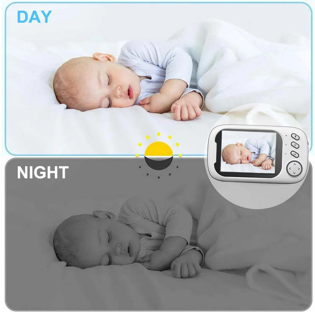 BABYPHONE, EU-Stecker - Weiß, Kunststoff - Authentics