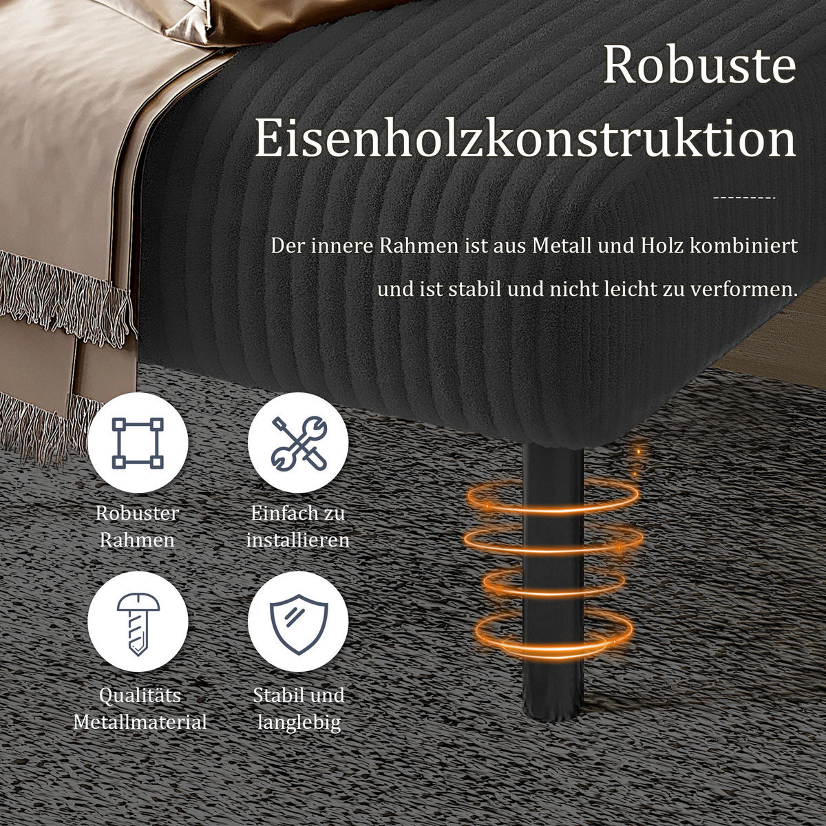 SESSEL Loungesessel,Polstersessel,Cord,Grau - Grau, Textil (67/79/75cm) - LVHOM