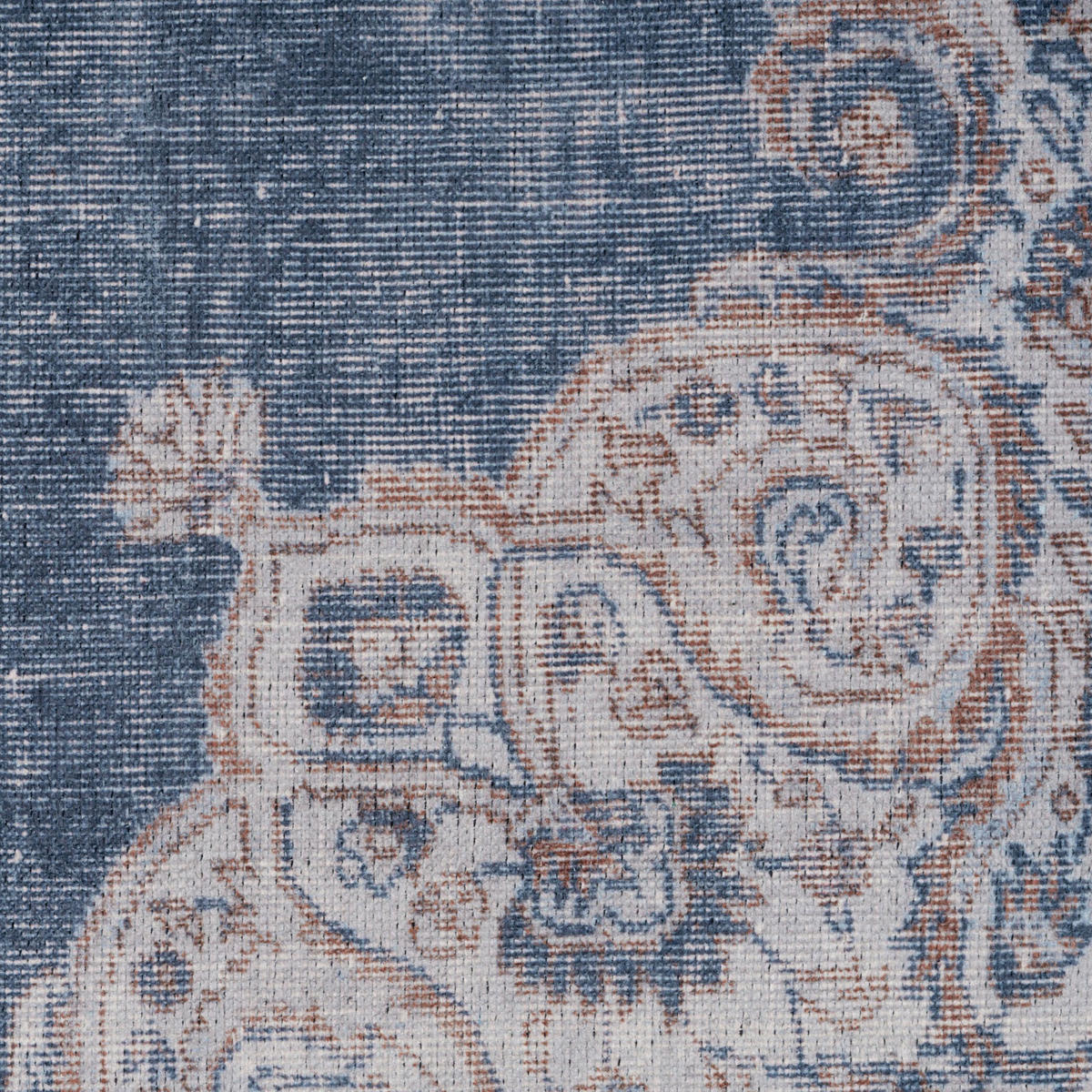 FLACHWEBETEPPICH Ballina - Blau, Textil (160/230cm) - Kukoon Rugs