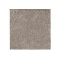 HOCHFLORTEPPICH Soho Hellgrau 160x160 cm - Hellgrau, Kunststoff (160/160cm) - benuta