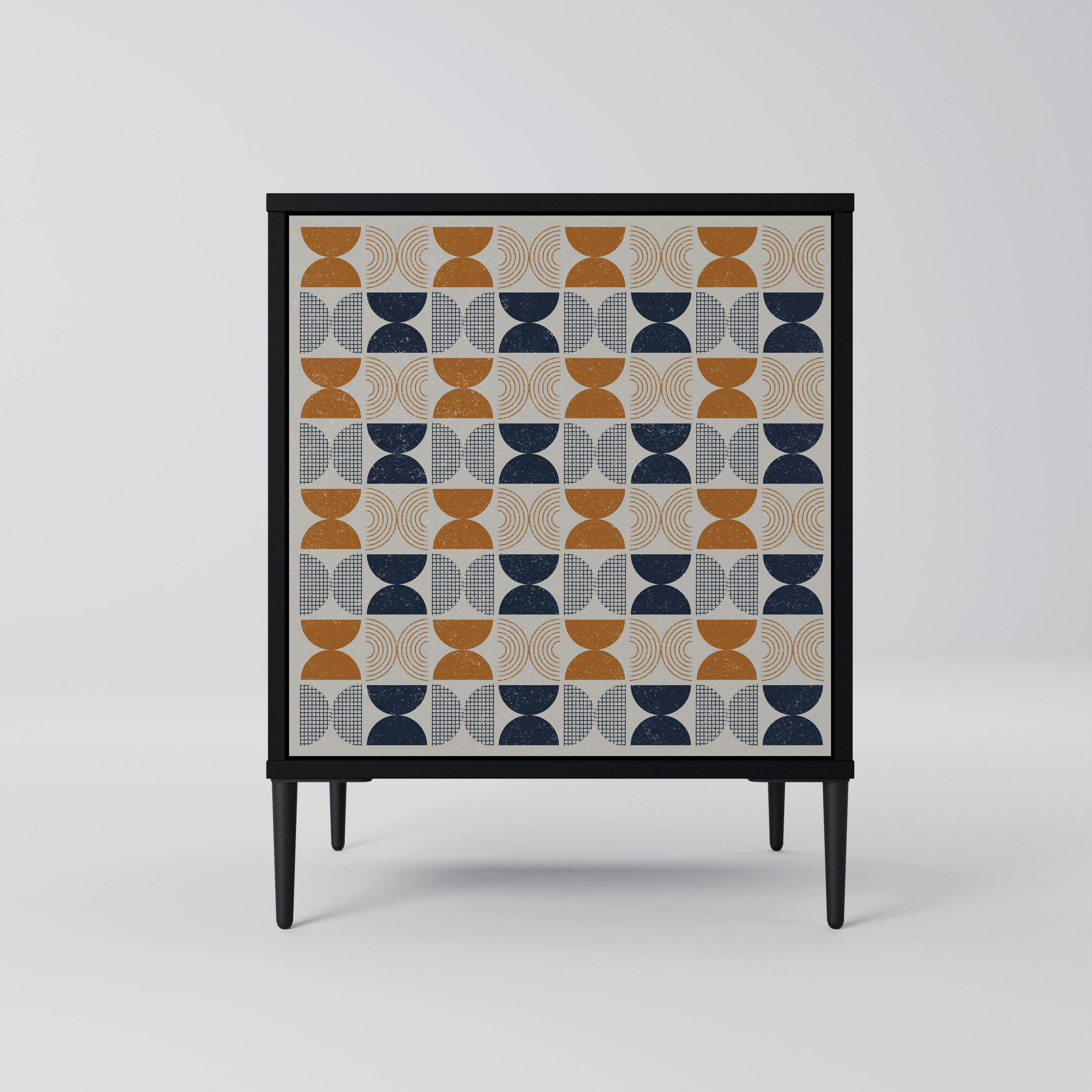 SpaceRebels Sideboard Schwarz 57.5x72.5x42 cm