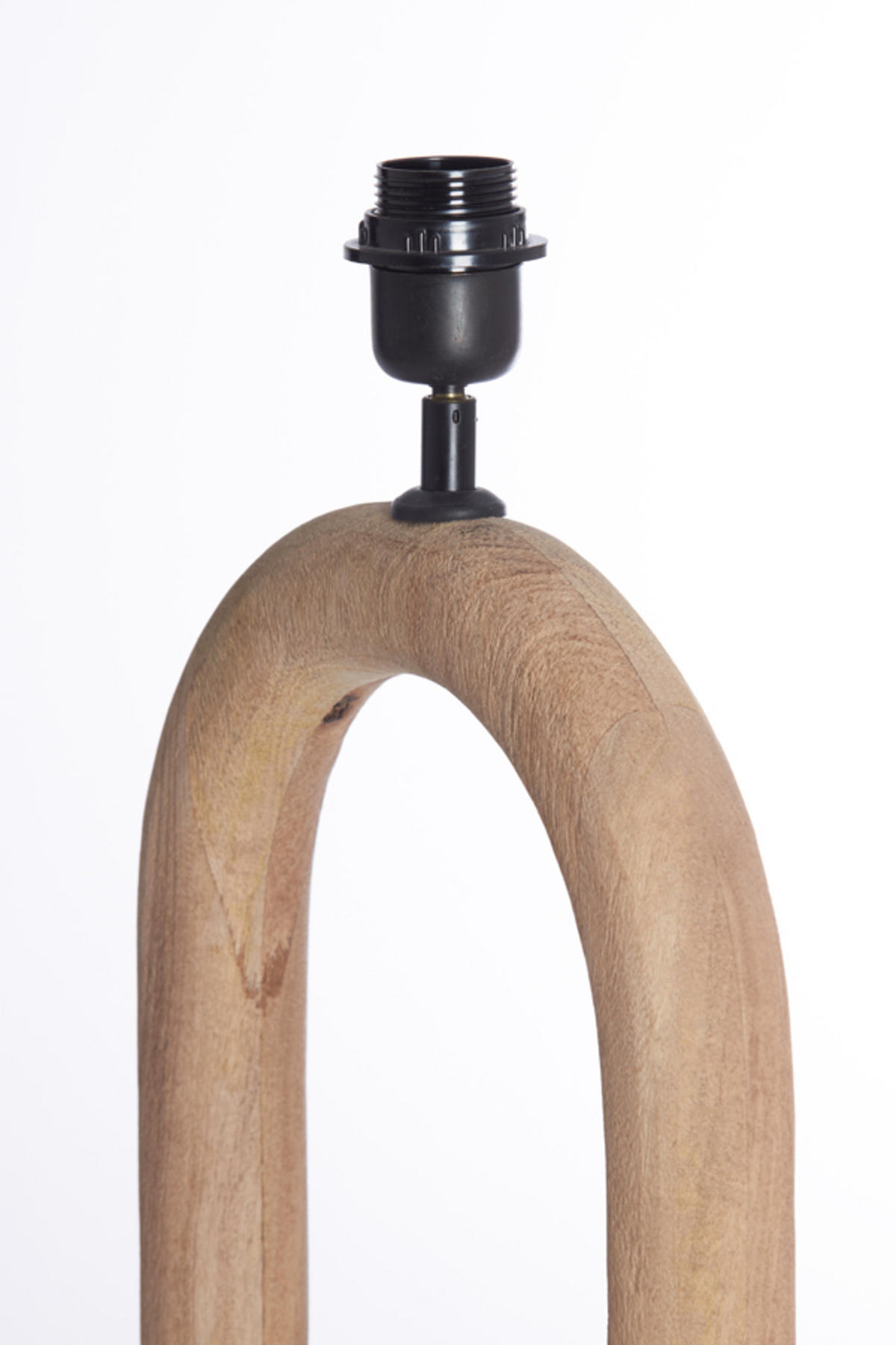 LAMPENFUSS Paceco Braun 20/12/44 cm - Braun, Holz (20/12/44cm) - Light & Living