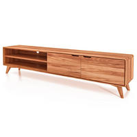 GREG HIFI-SCHRANK Kernbuche - Kernbuche, Holz (220/48/40cm) - byoak
