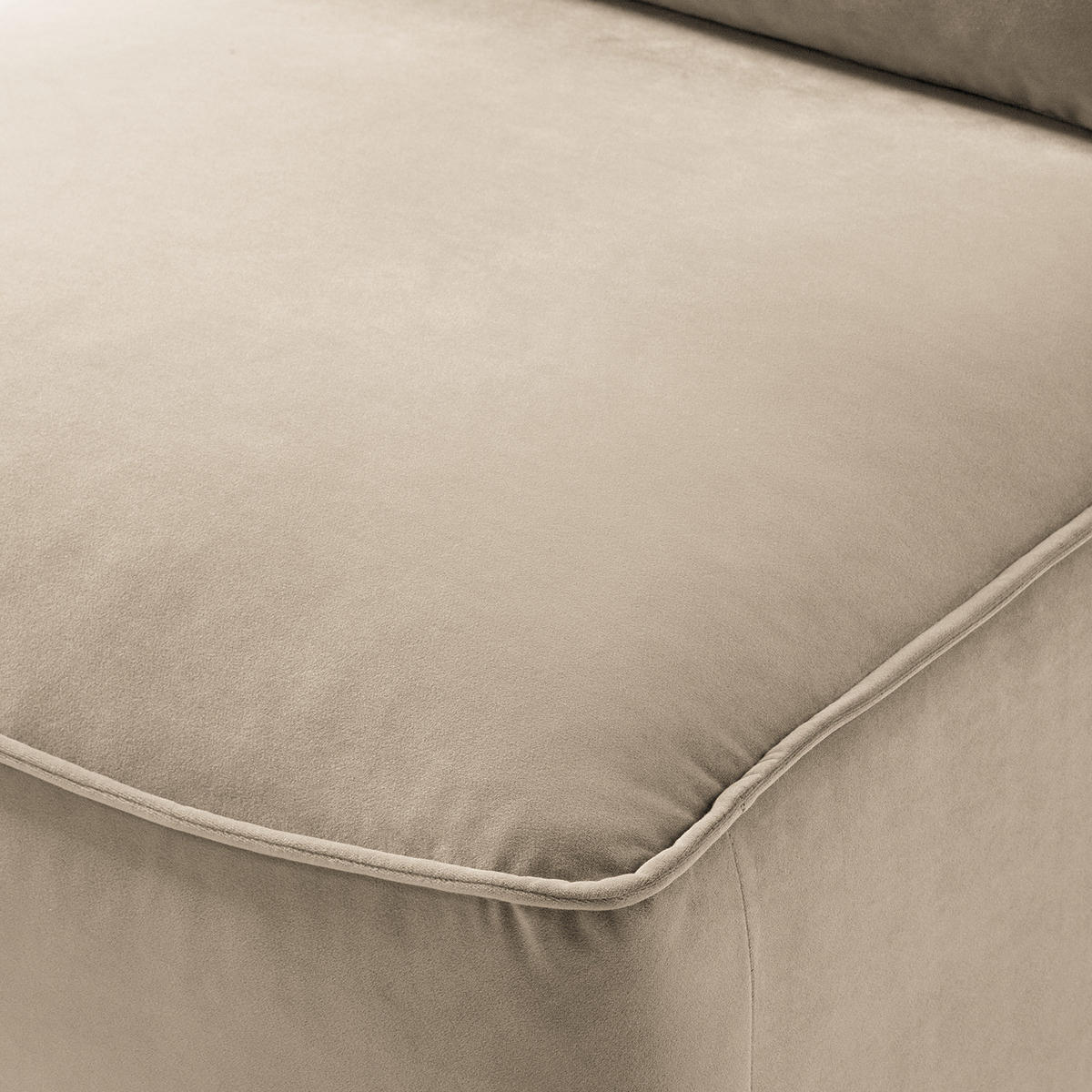 MODULSESSEL - Beige, Holz/Textil (80/82/99cm) - home24