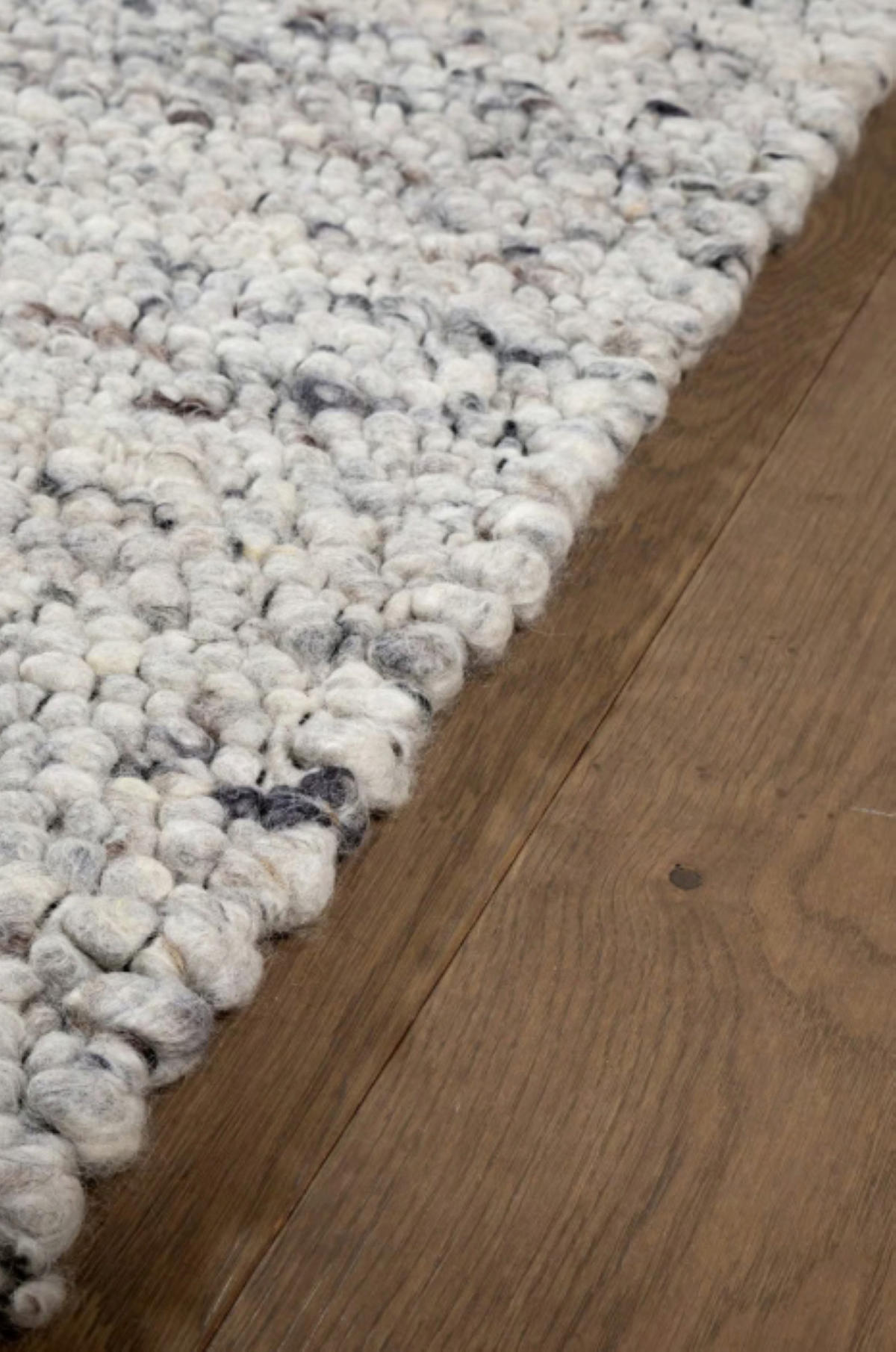 TEPPICH Wohn-/Schlafzimmer Wolle SHEPERD Grau 170x240 cm - Grau, Naturmaterialien (170/240cm) - Novatrend