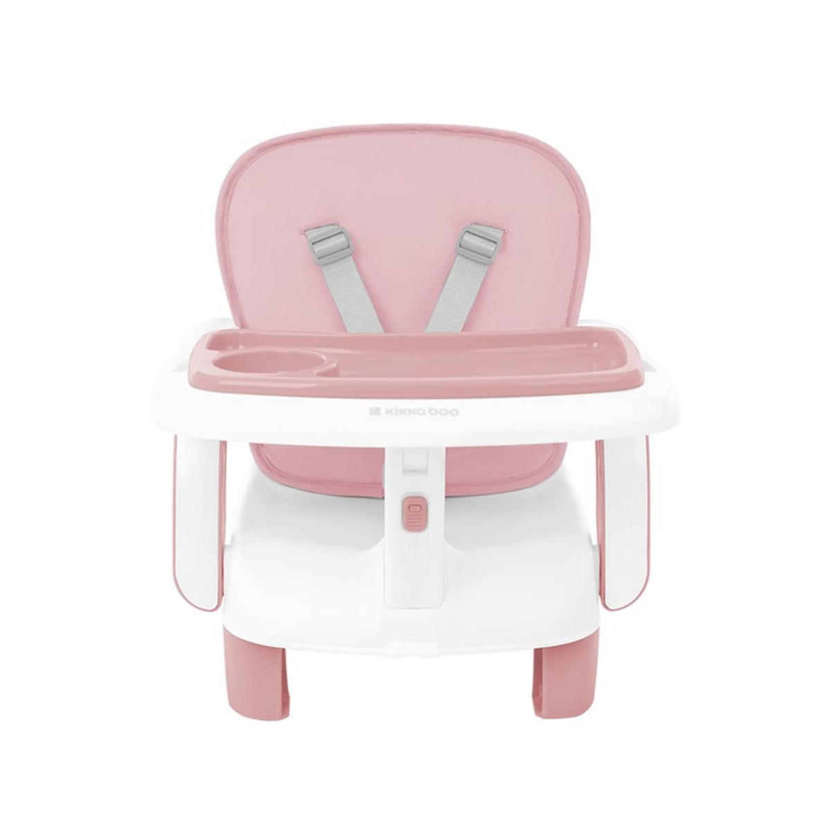 KINDERSTUHL Chewy rosa Doppeltablett, Sicherheitsgurt, faltbar - Rosa, Kunststoff (39/38/25cm) - Kikka boo