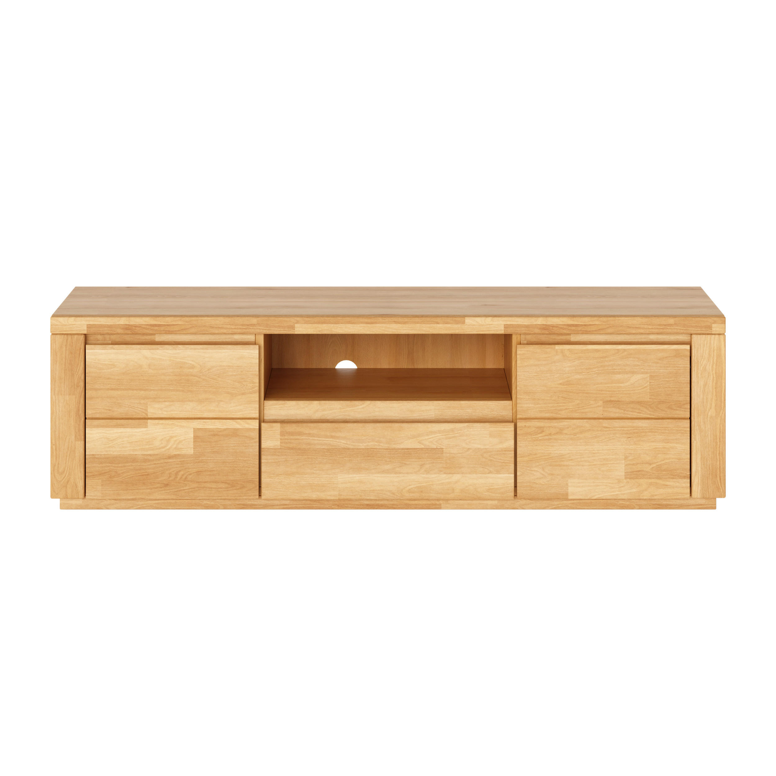 LOWBOARD Viborg - Braun, Holz (37/47/160cm) - kiki design