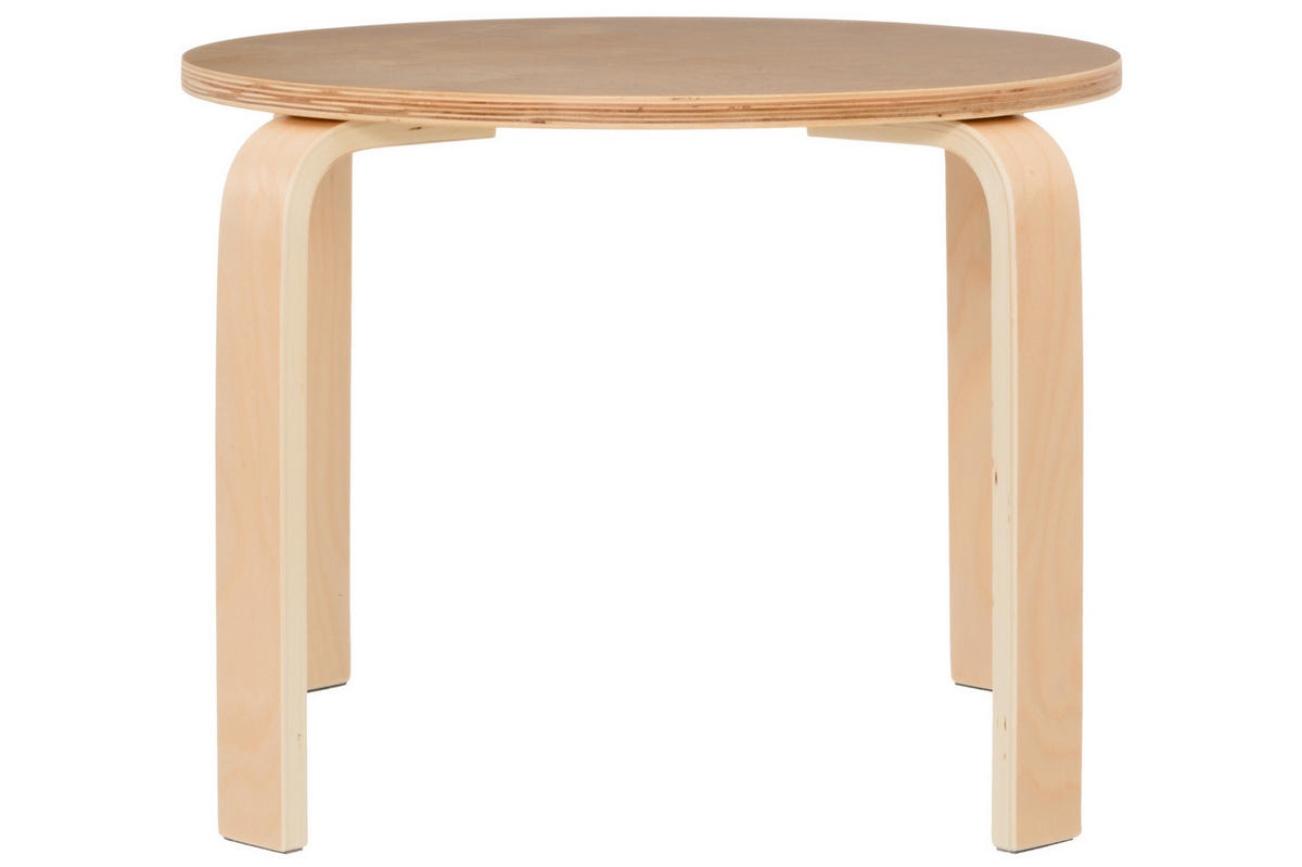 TISCH Lilla Ø 69 cm - Braun, Holz (69/69/45cm)