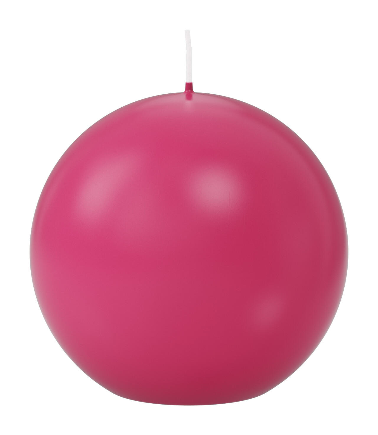 Wiedemann Kerzen Kugelkerzen Pink 10x10x10 cm