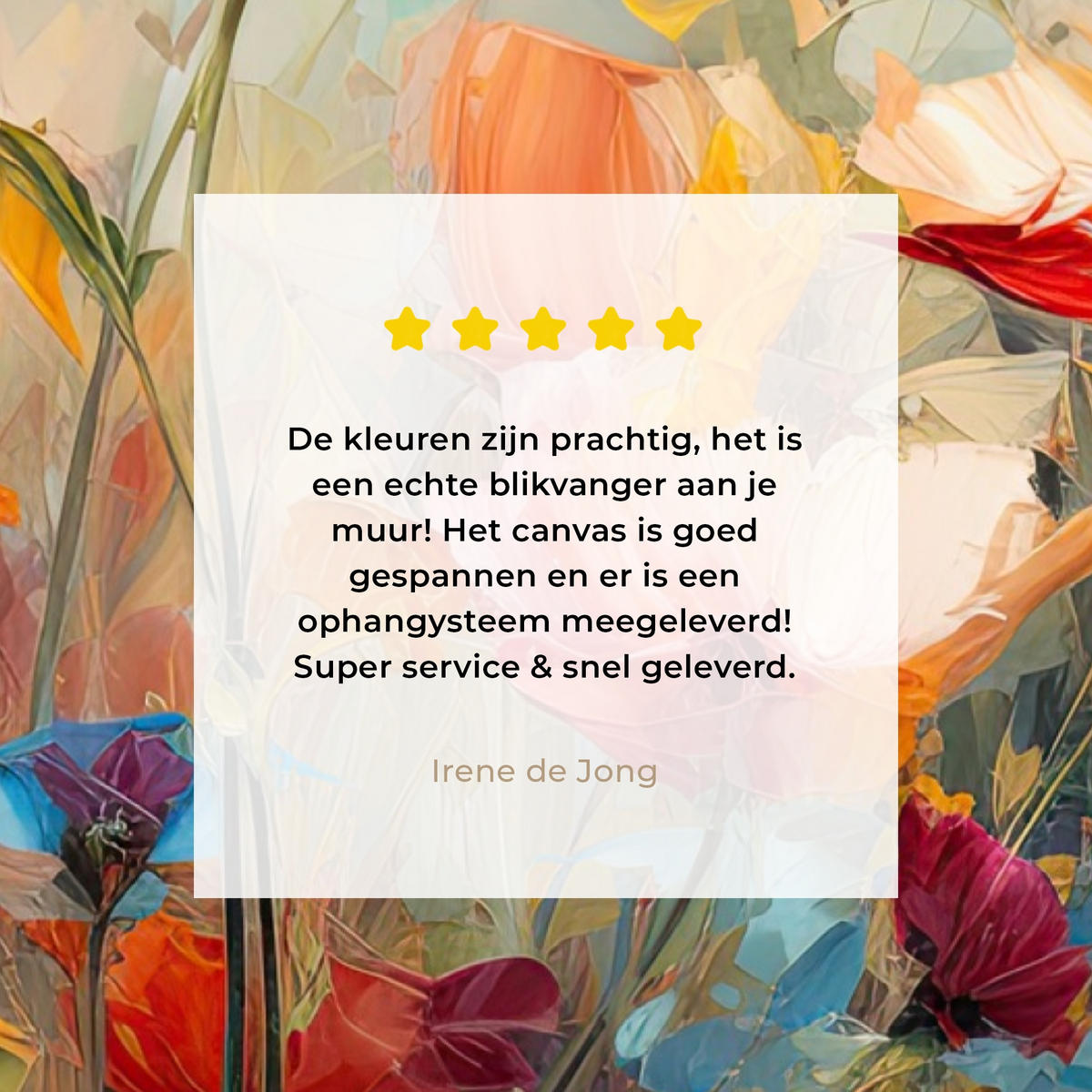 LEINWANDBILD Blumen - Aquarell - Kunst - Botanisch - Natur Wanddeko Schlafzimmer 60x90 cm - Orange, Textil (60/90cm) - MuchoWow