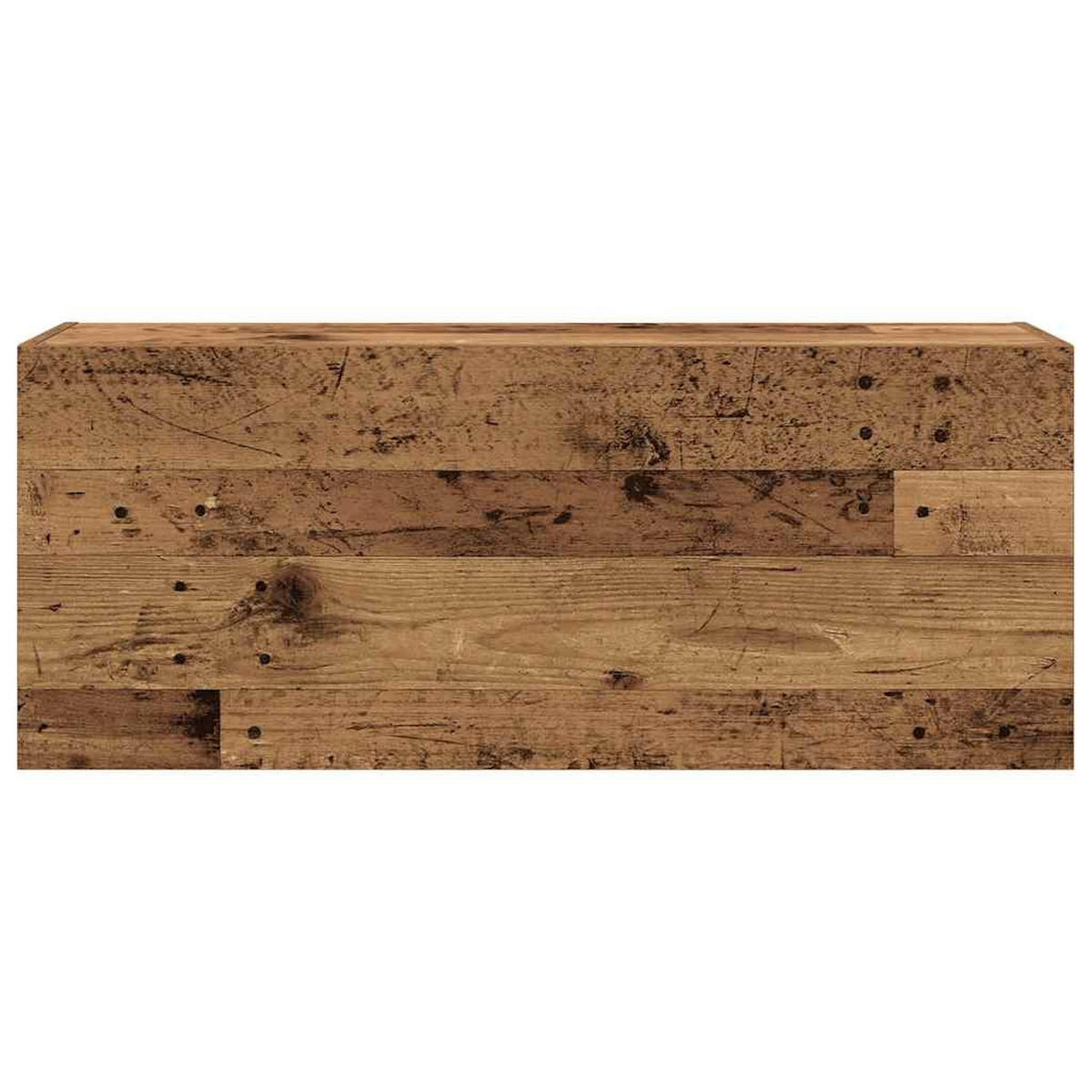 BAD-WANDSCHRANK Altholz-Optik 100/25/40 Cm Holzwerkstoff - Braun, Holzwerkstoff (25/40/100cm) - vidaXL