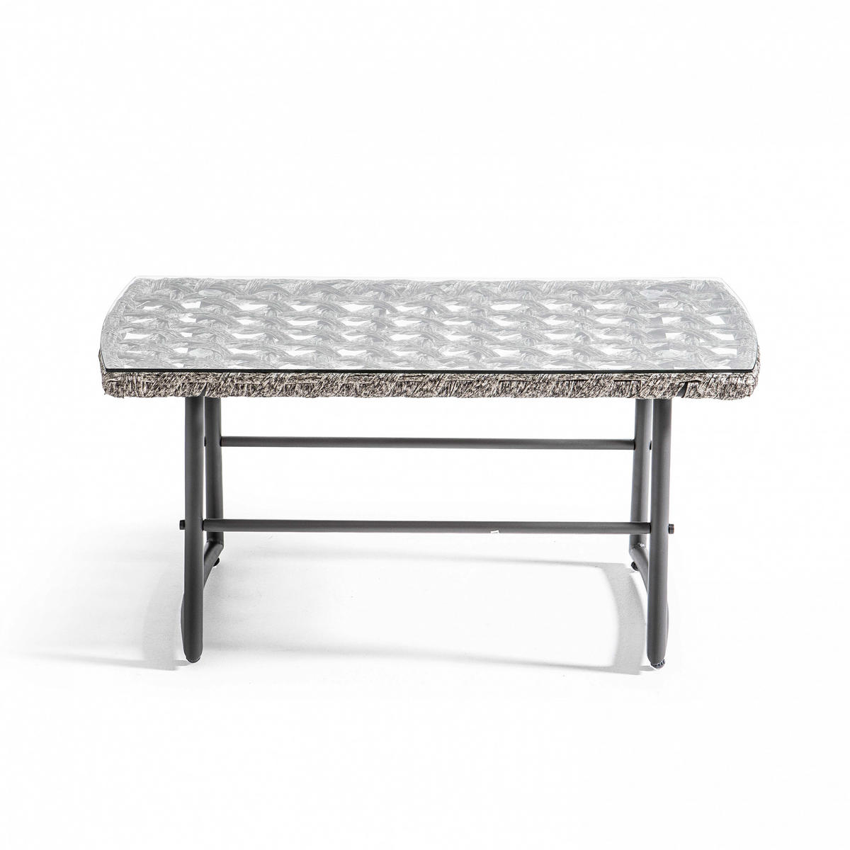 GARTENSET, Grau - Grau, Metall - Oviala