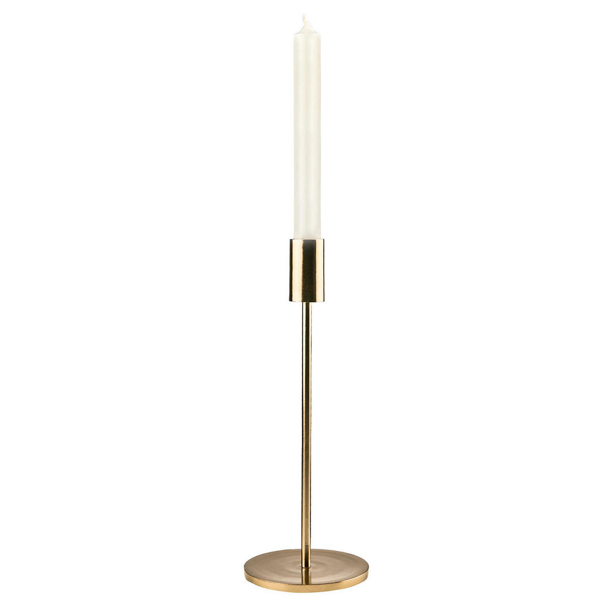 KERZENHALTER Highlight - Goldfarben, Metall (11/29/11cm) - Butlers