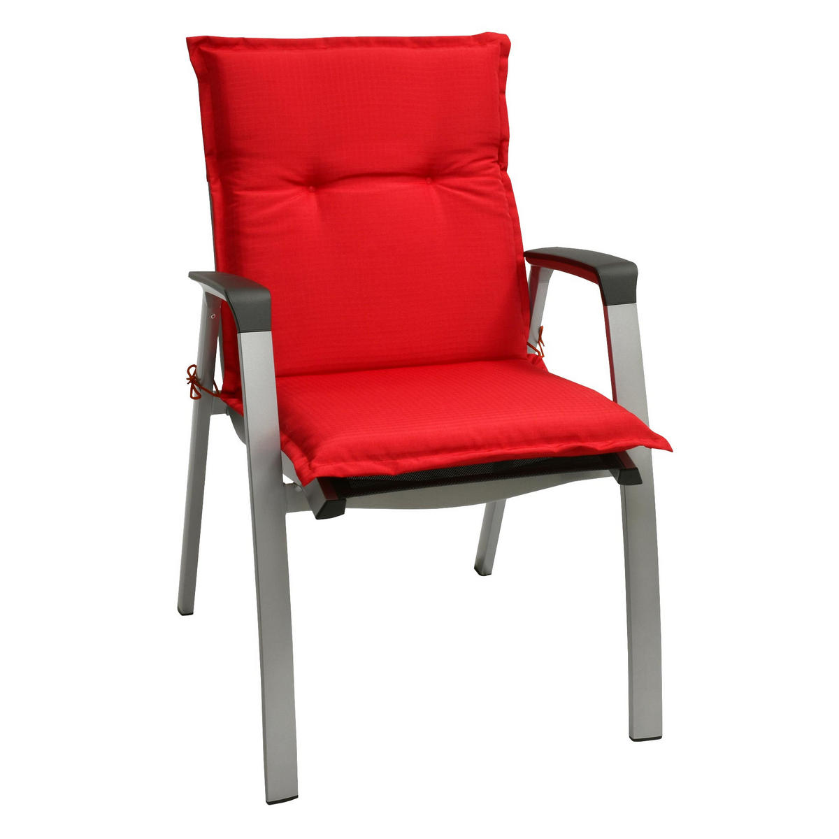 NIEDERLEHNERAUFLAGE Flair NL 100/50/8cm Rot - Rot, Textil (50/6/100cm) - Beautissu 