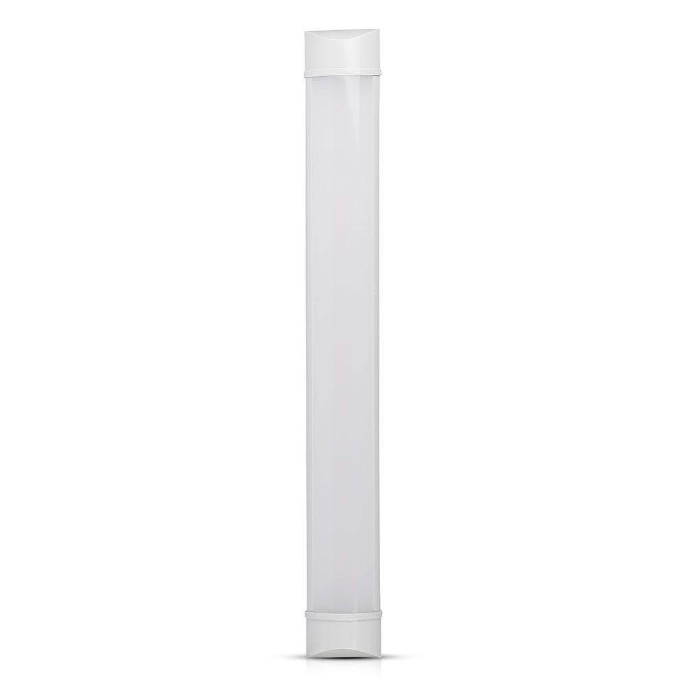 LED UNTERBAULEUCHTE Weiß 120 cm - Weiß, Kunststoff (120/7.41/2.44cm)
