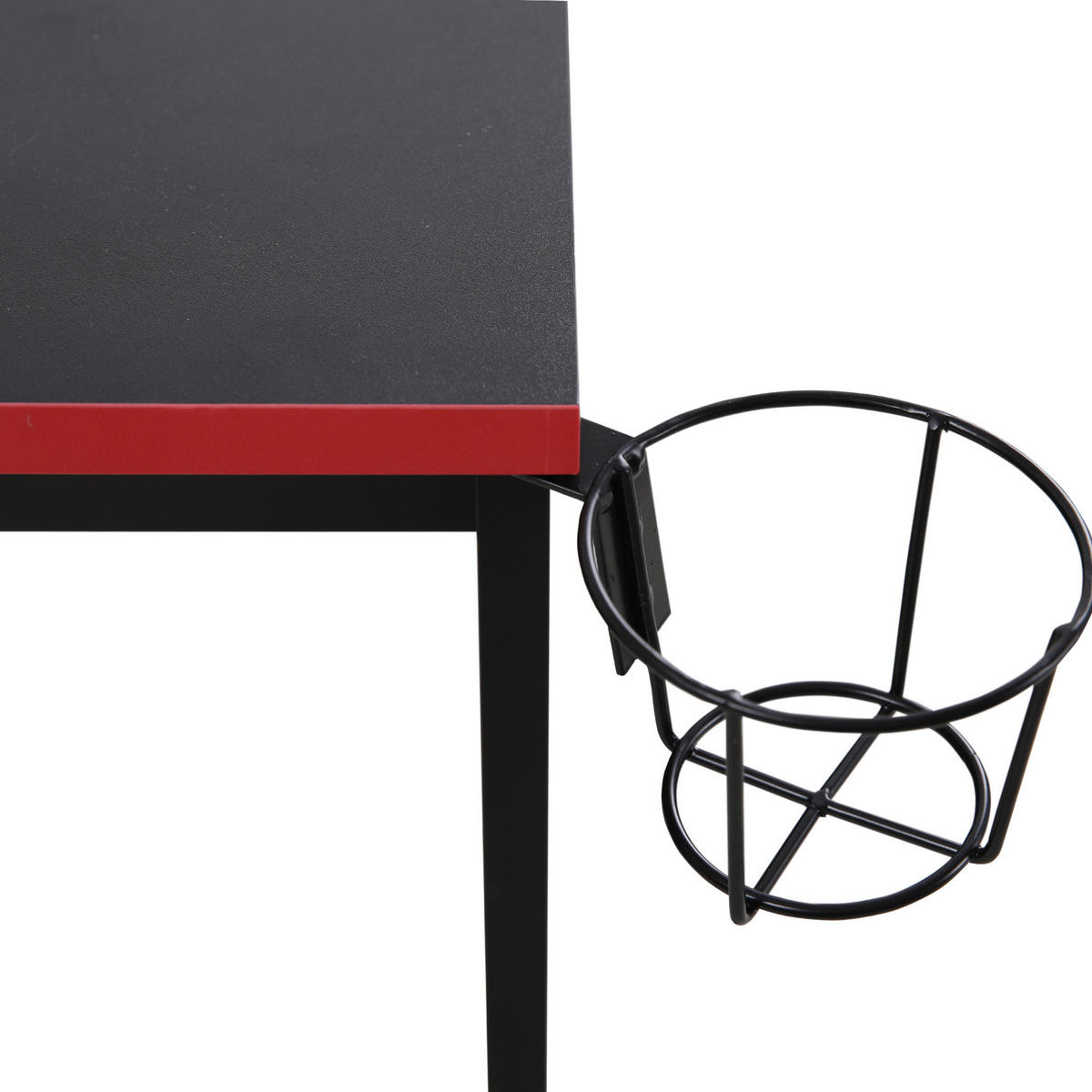 SCHREIBTISCH Schwarz 50/110/85 cm - Schwarz, Holzwerkstoff (110/50/85cm) - Mobili Rebecca