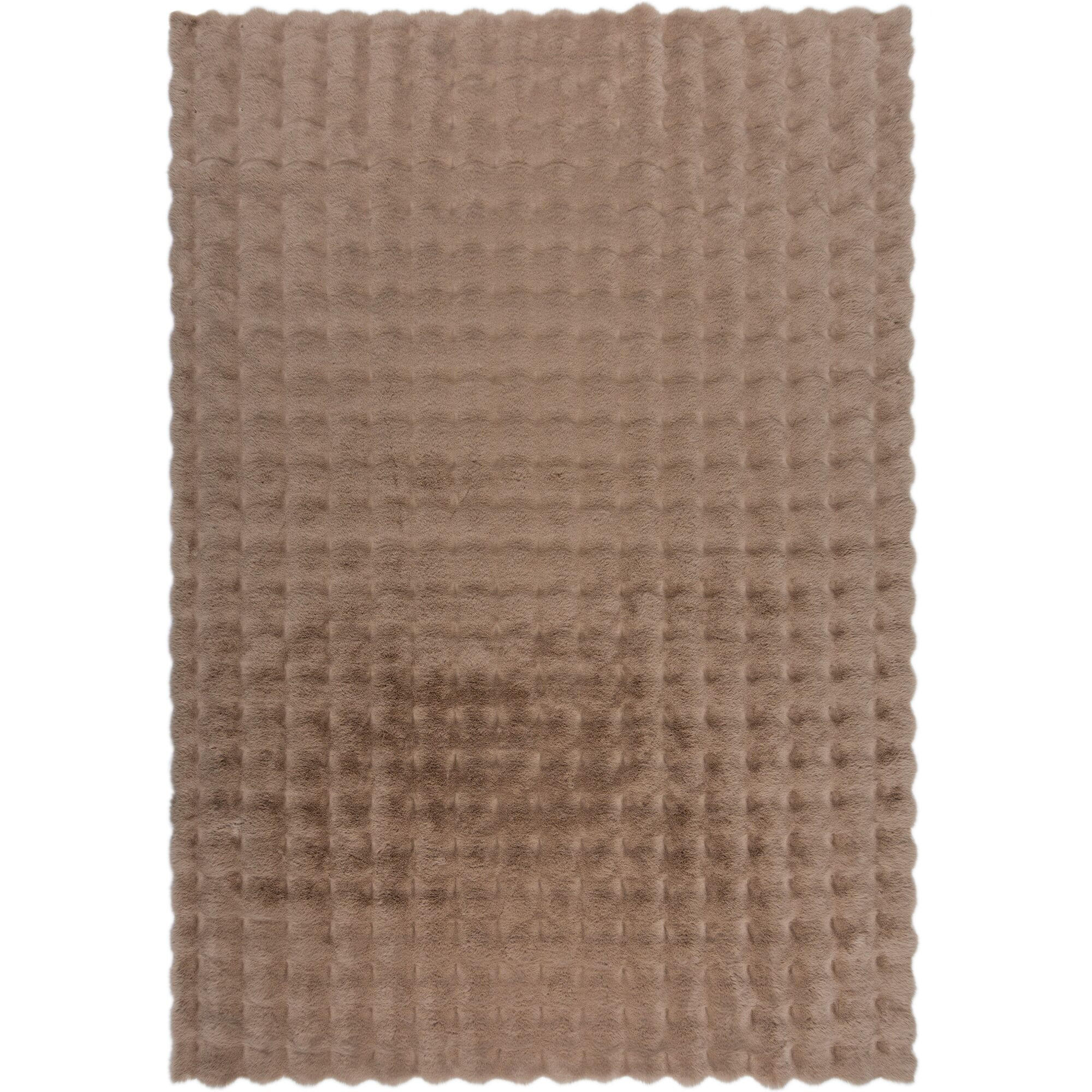 TEPPICH Waschbar LUNE, mit Struktur, Taupe, 180 x 290 cm - Braun, Textil (180/290cm) - KADIMA DESIGN