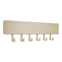 KLEIDERABLAGE Mula Beige - Beige, Metall (61/19/6cm) - LOFT42