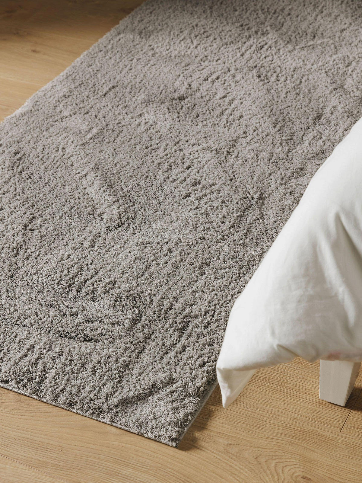 LÄUFER Soda Grau 80x240 cm - Grau, Textil (80/240cm) - benuta Nest