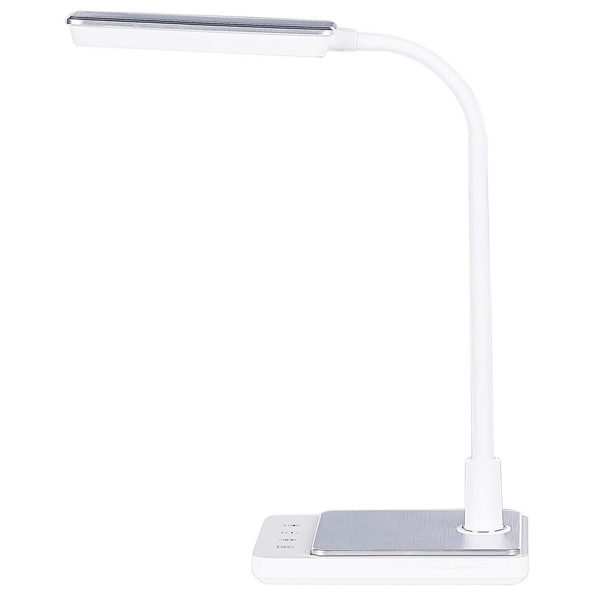 SCHREIBTISCHLAMPE Centaurus 14/19/38 cm - Weiß, Kunststoff (14/19/38cm) - Beliani