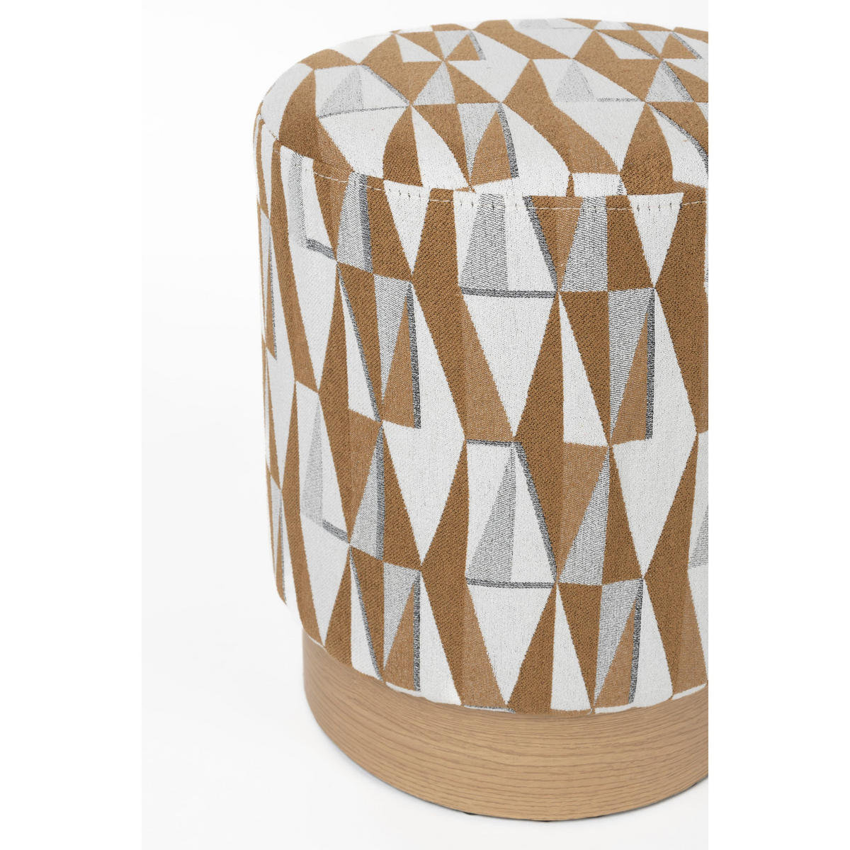 SITZHOCKER Ziggy Pouf - Beige, Kunststoff (36/45/36cm) - Housecraft Living