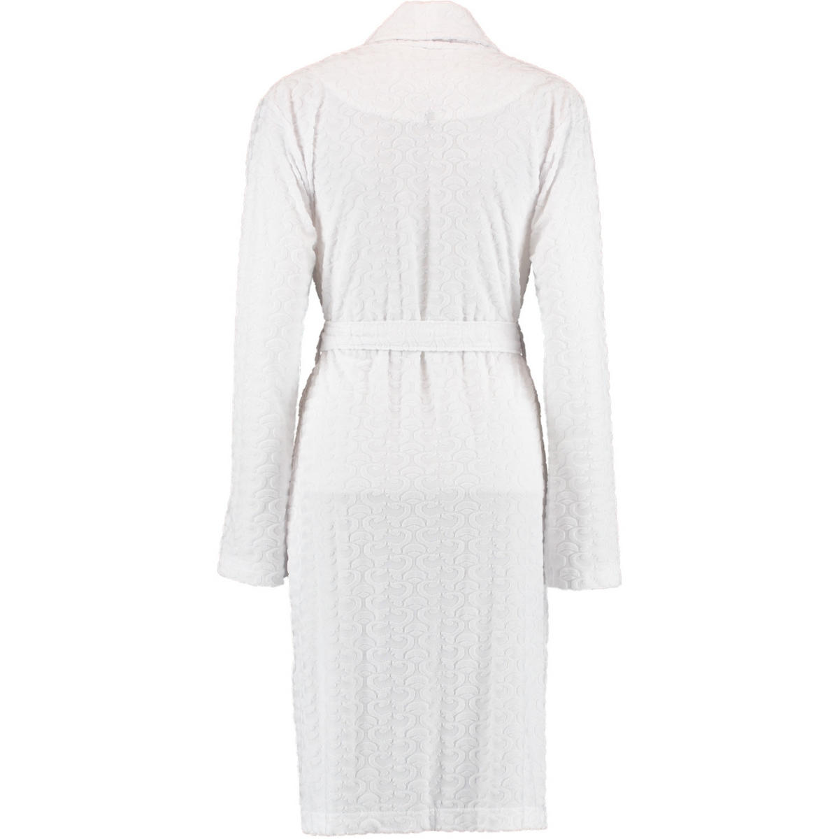 BADEMANTEL DAMEN SCHALKRAGEN LUNA WEISS - 030 - Weiß, Textil (XLnull) - Vossen