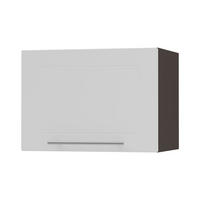KÜCHENHÄNGESCHRANK Kvantum W4B/50 Weiß Matt / Lava Matt 50 / 32,5 / 36cm - Dunkelgrau/Weiß, Holz/Holzwerkstoff (50/36/32.5cm) - Feldmann-Wohnen