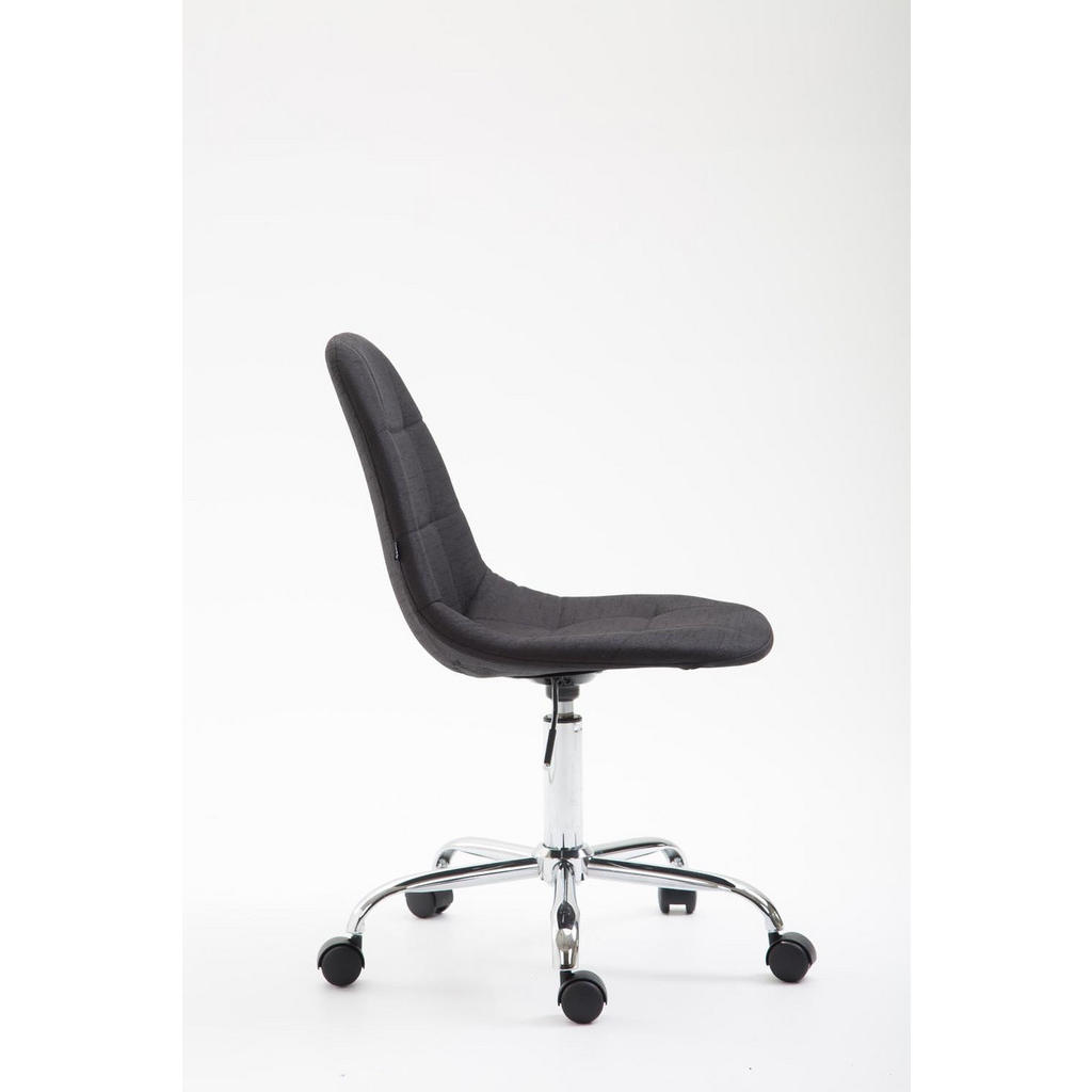 Thumbnail - TPFLiving Bürostuhl, Schwarz, Textil, 47x89x56 cm, Arbeitszimmer, Bürostühle, Drehstühle