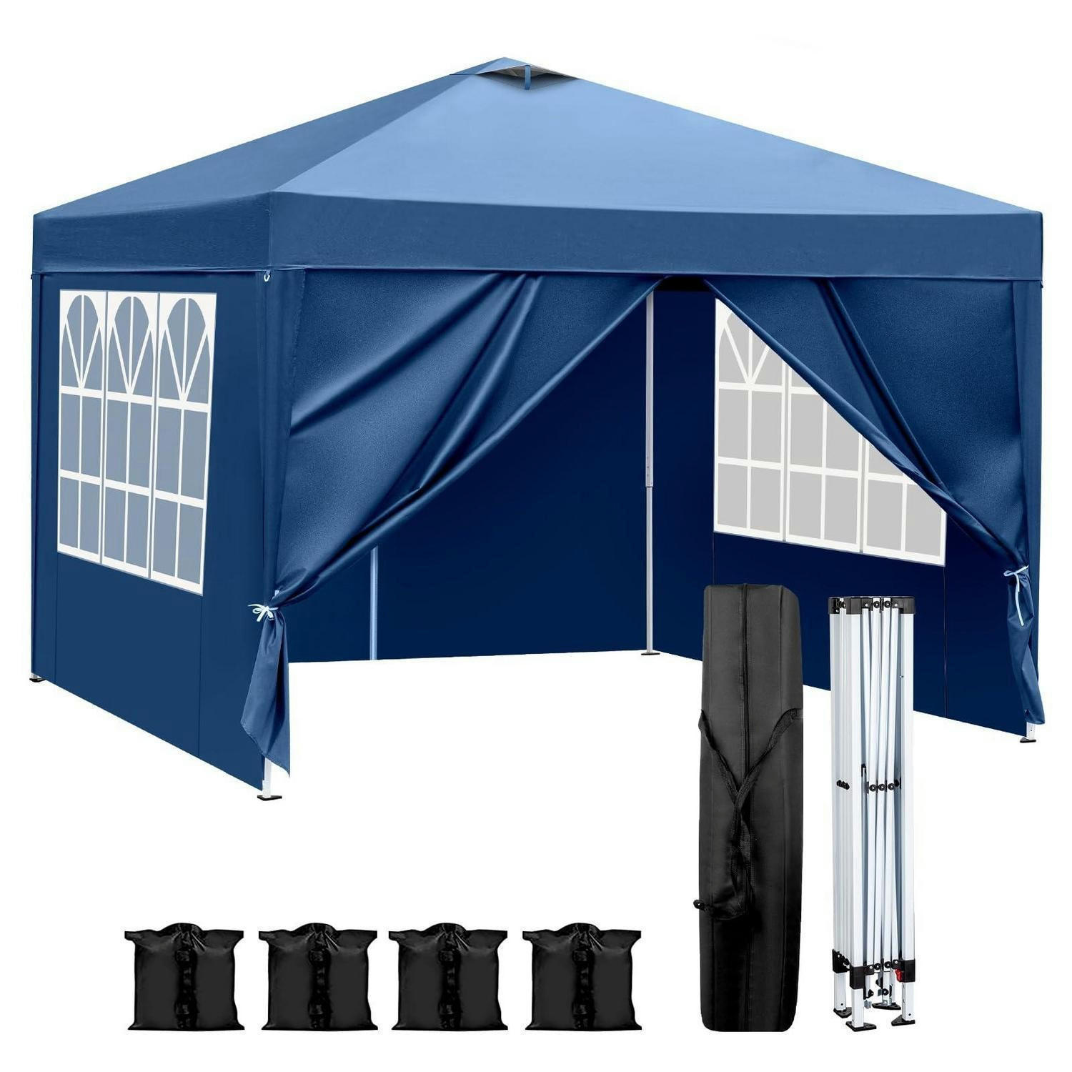 XXXLutz Faltpavillon Blau 300x255x300 cm