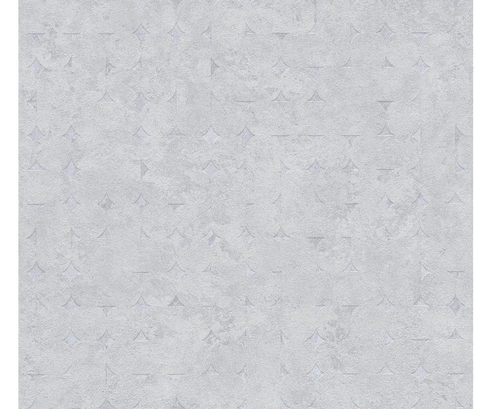 VLIESTAPETE Silber 53/1005 cm - Silberfarben, Textil (53/1cm) - KUNSTLOFT