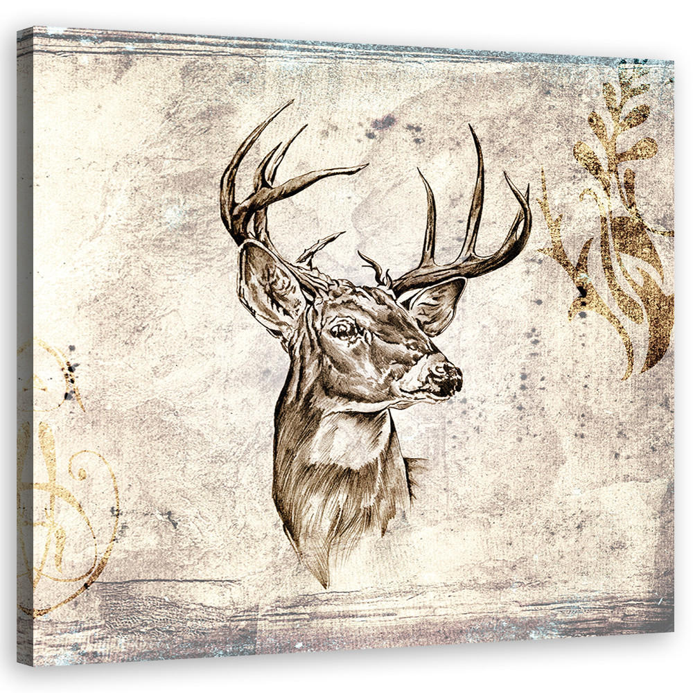 Feeby Wandbild Beige 50x50 cm