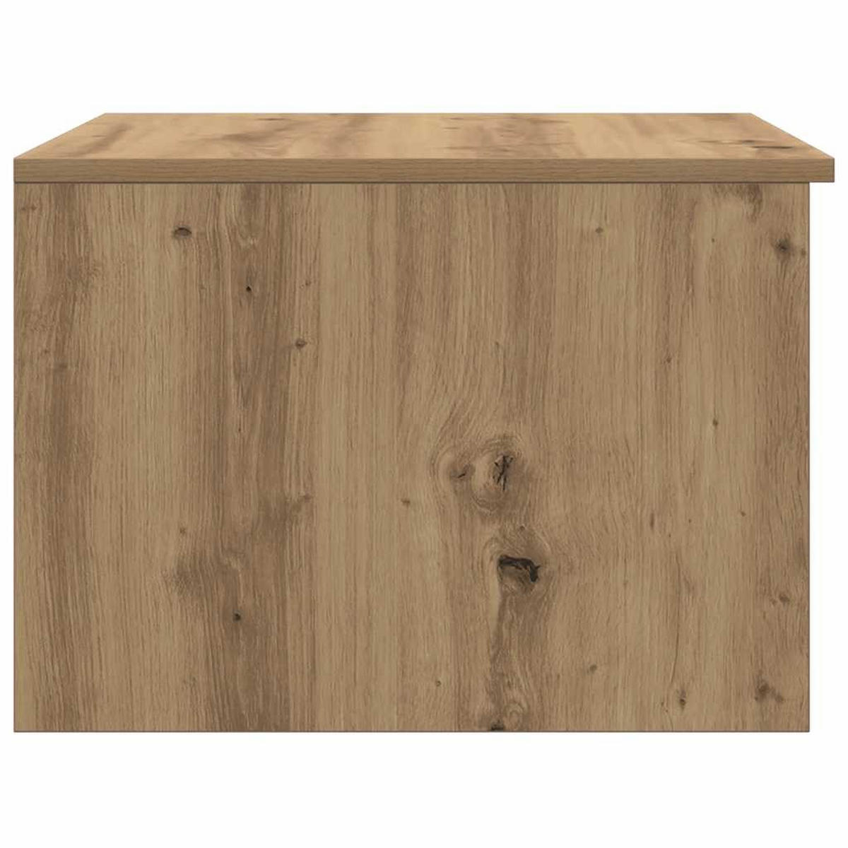 COUCHTISCH Artisan-Eiche 50/50/36 Cm Holzwerkstoff - Braun, Holzwerkstoff (50/50/36cm) - vidaXL