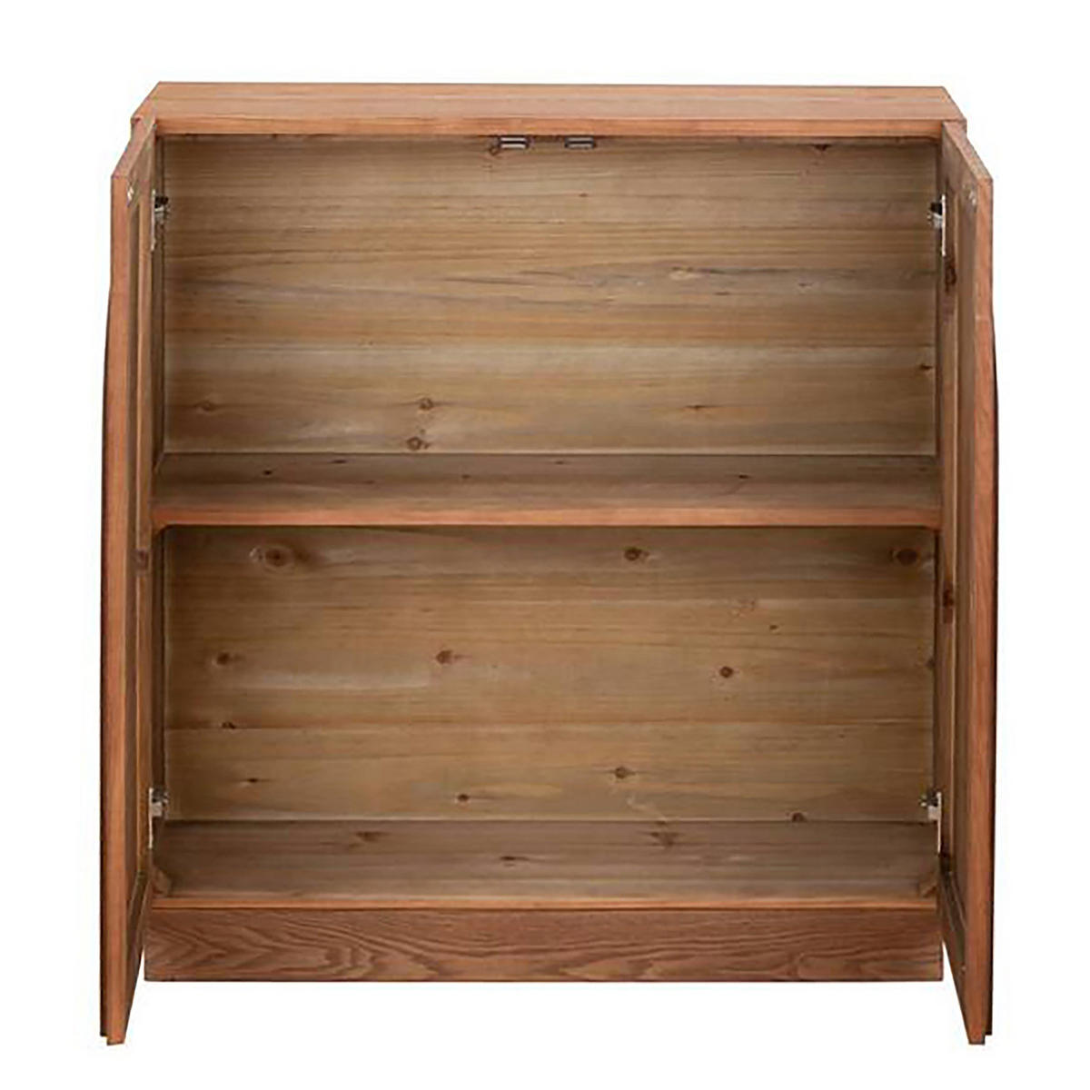 FURNIERTE KOMMODE - Walnussfarben, Holzwerkstoff (80/88/31cm) - home24